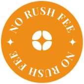 No rush fee